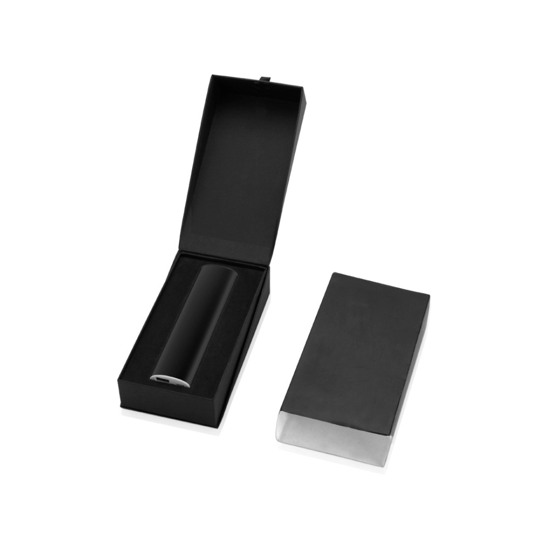 Портативное зарядное устройство "Спайк", 8000 mAh, черный