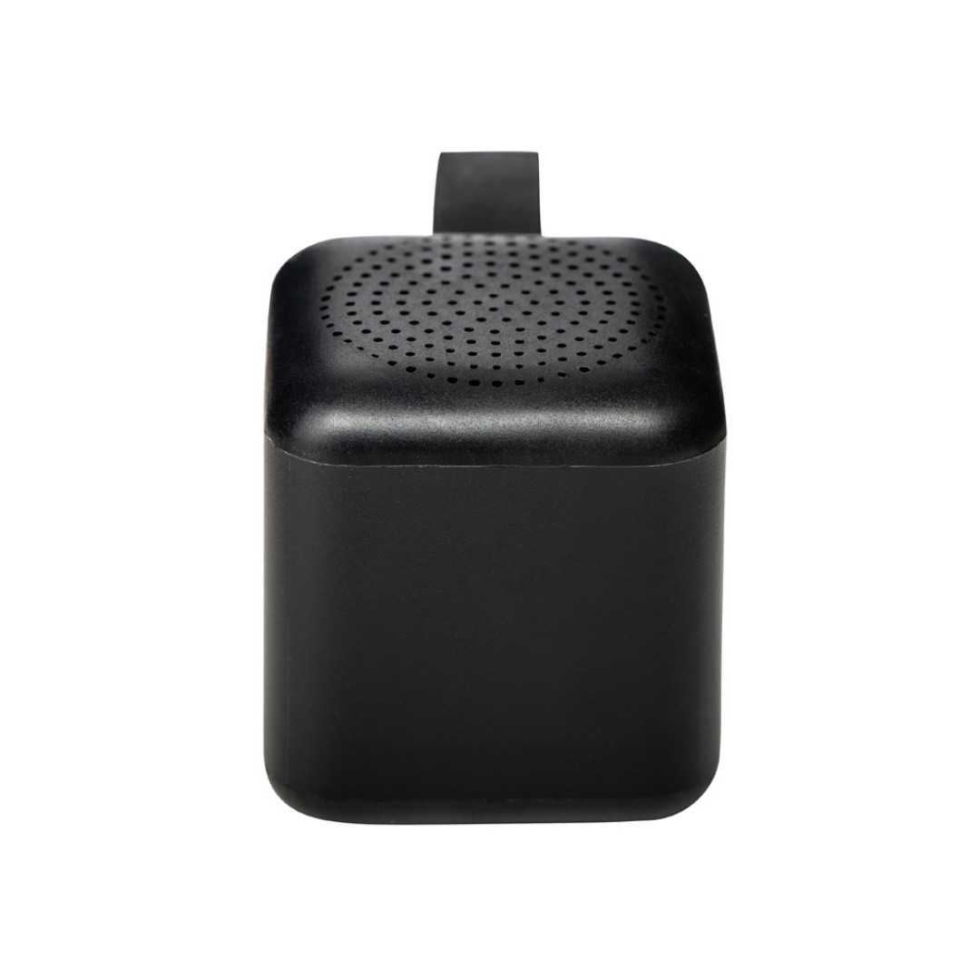 Портативная колонка TWS с подсветкой лого «Tiny», 3 Вт, черный