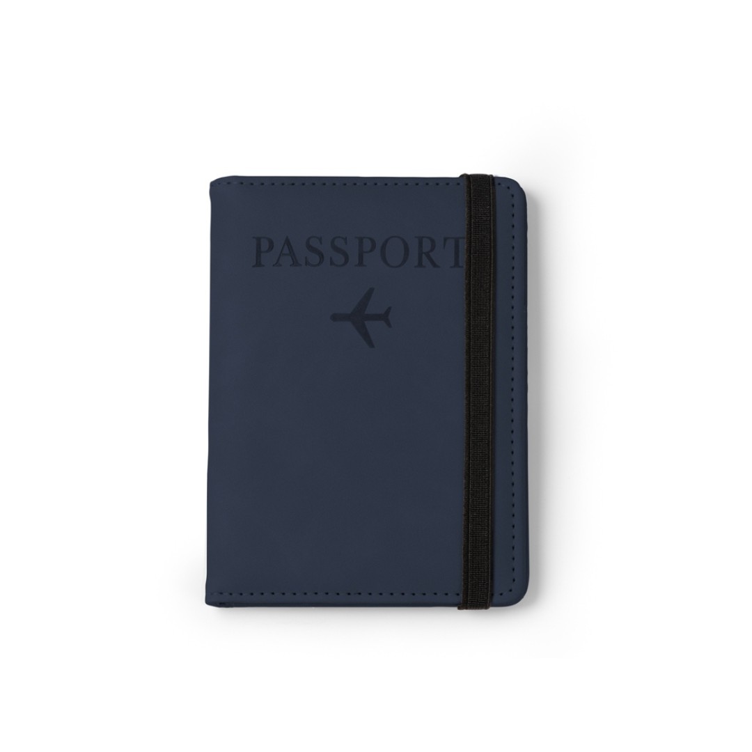 Обложка для паспорта MUNDI из полиуретана, синий