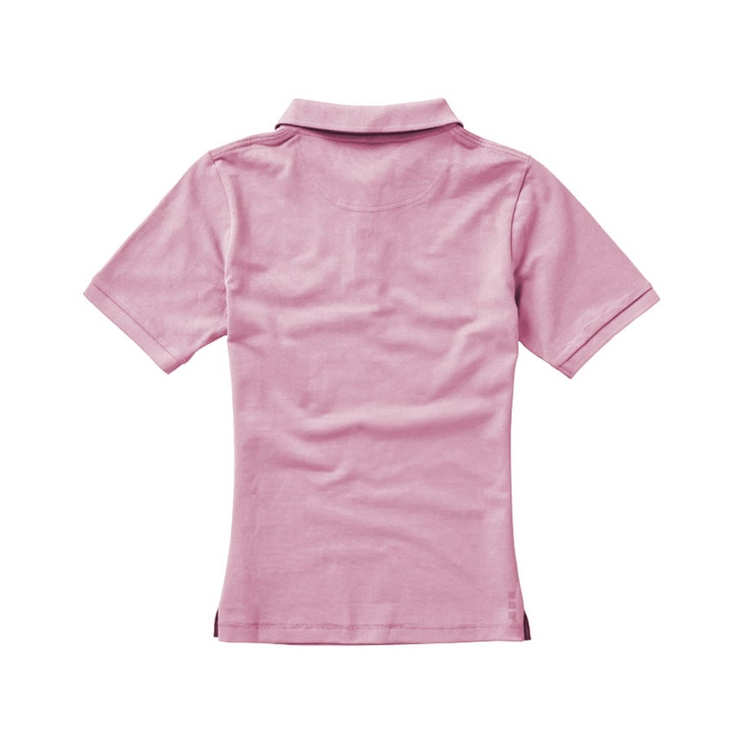 Calgary женская футболка-поло с коротким рукавом, light pink