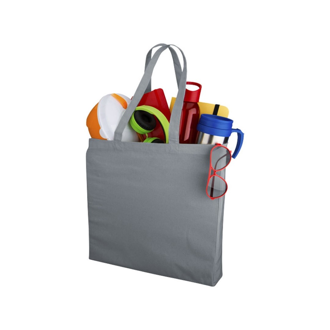 Сумка "Odessa" хлопковая, серый