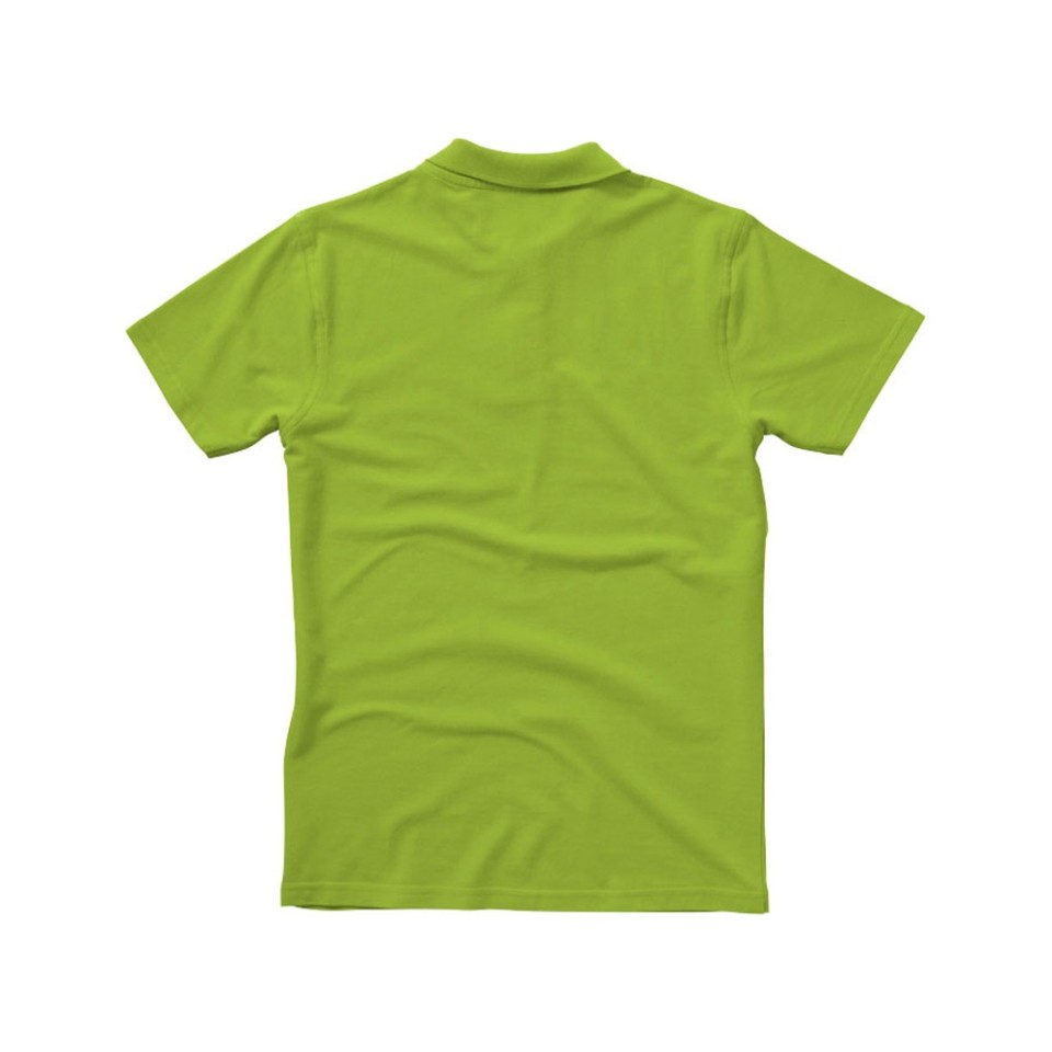 Рубашка поло "First N" мужская, зеленое яблоко