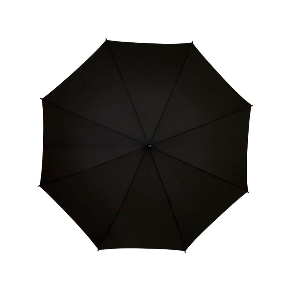 Зонт-трость "Spark" полуавтомат 23", черный/белый