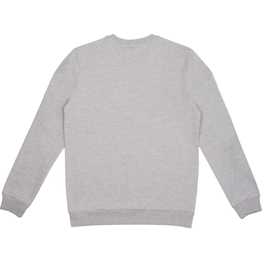 Свитшот "Motion" унисекс с начесом, серый меланж