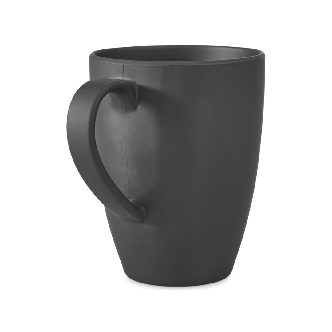 Кружка "Grain" из натуральных волокон, черный