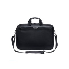 Сумка для ноутбука TORBER VOYAGE 15.6'', черный, нейлон/микрофибра, 43 х 5 х 29 см, 6л