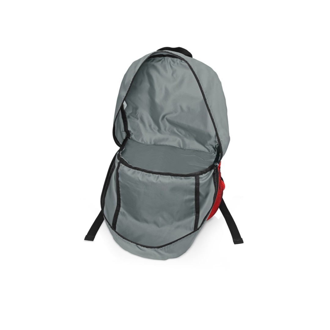 Рюкзак-холодильник "Sea Isle", красный/серый