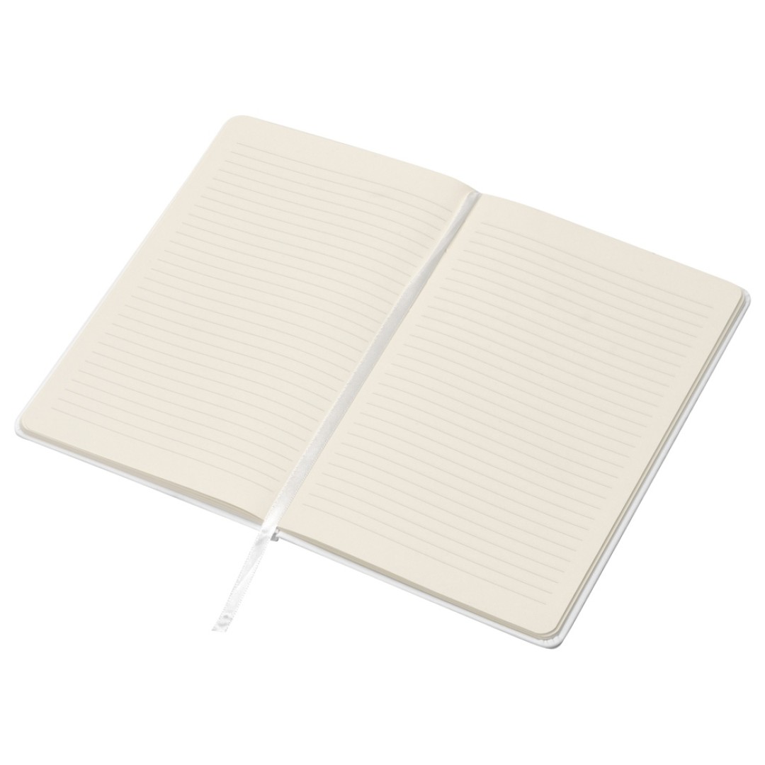 Блокнот А5 "Magnet" 14,3*21 с магнитным держателем для ручки, белый