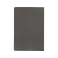 Комплект из двух блокнотов Karst формата A5 с листами из каменной бумаги, slate grey
