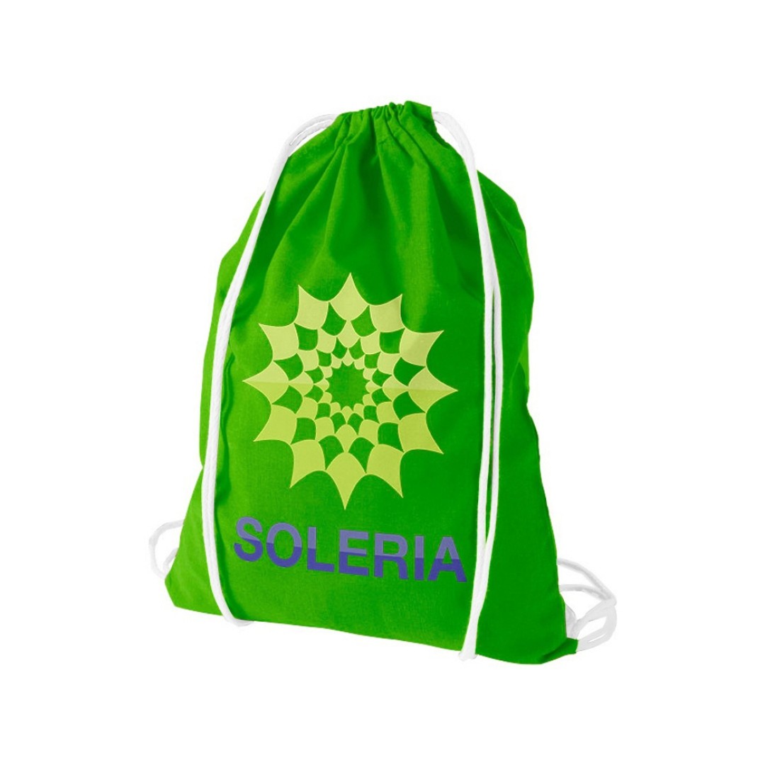 Рюкзак хлопковый «Reggy», лайм