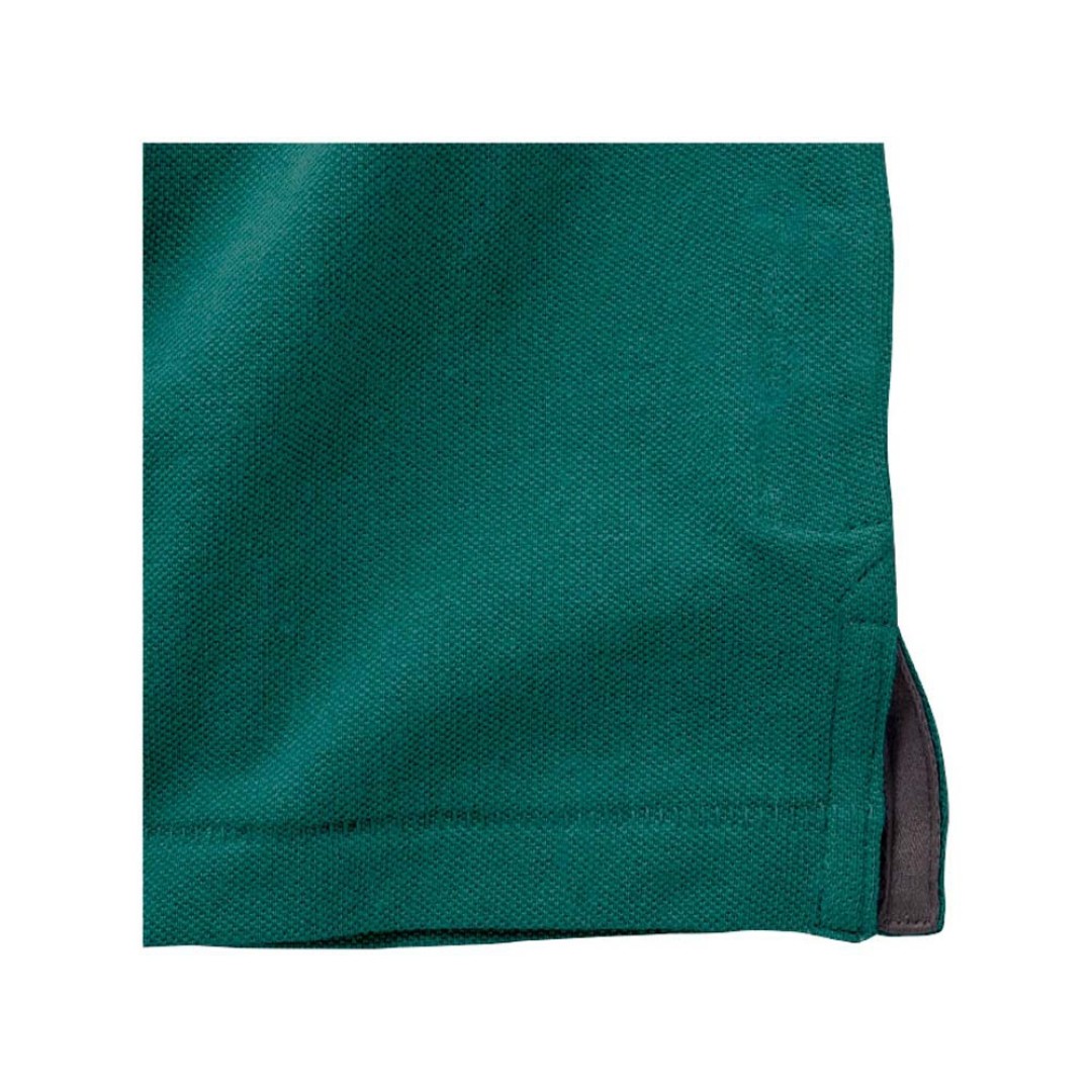 Calgary мужская футболка-поло с коротким рукавом, изумрудный