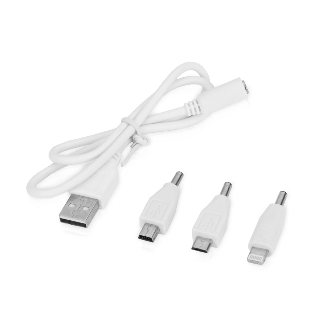 Набор для записей с пауэрбэнком "Ион", черный (Р)