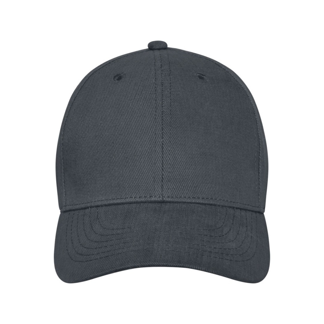 Бейсболка Davis, 6 панелей, storm grey