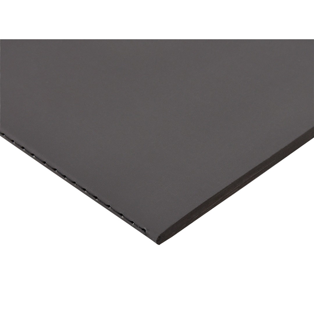 Бизнес-тетрадь А5 "Pragmatic Contrast", 40 листов в клетку, серый с черным срезом