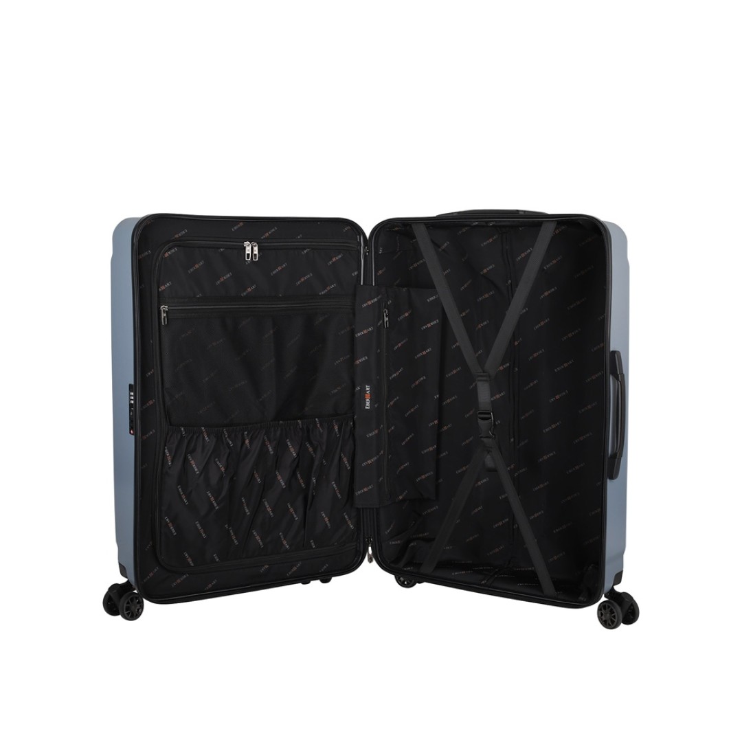 Чемодан Eberhart Craft большой L поликарбонат синий графит 08C-016-428