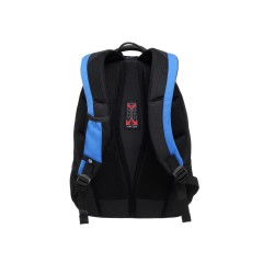 Рюкзак TORBER ROCKIT с отделением для ноутбука 15", черный/синий, полиэстер, 33х19х45 см, 28 л