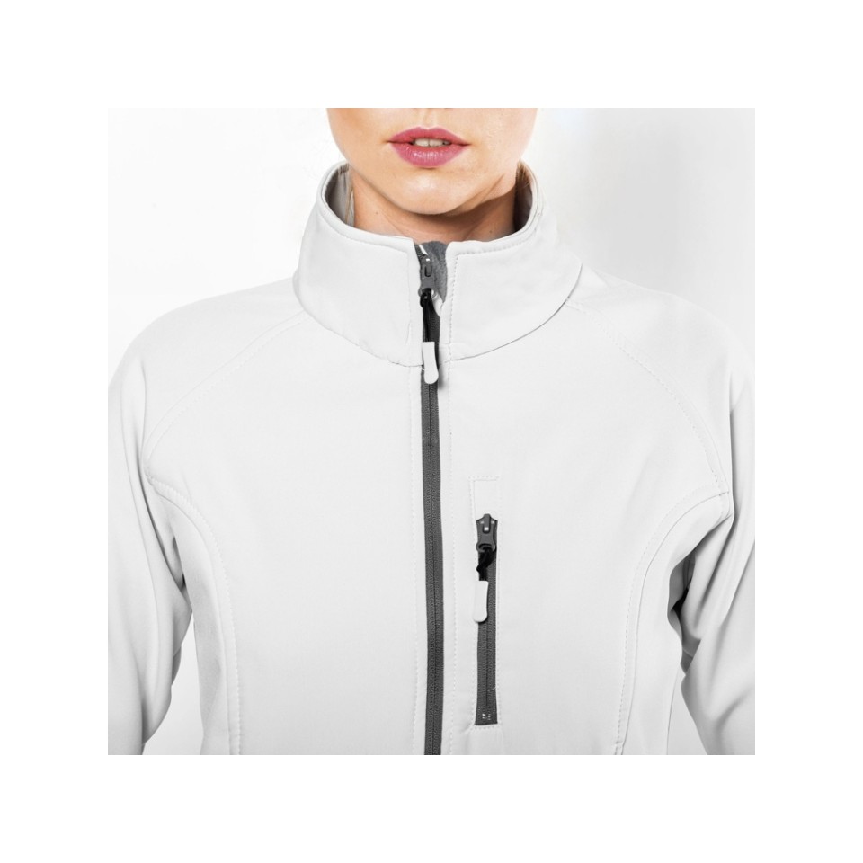 Куртка софтшелл "Antartida" женская, жемчужный