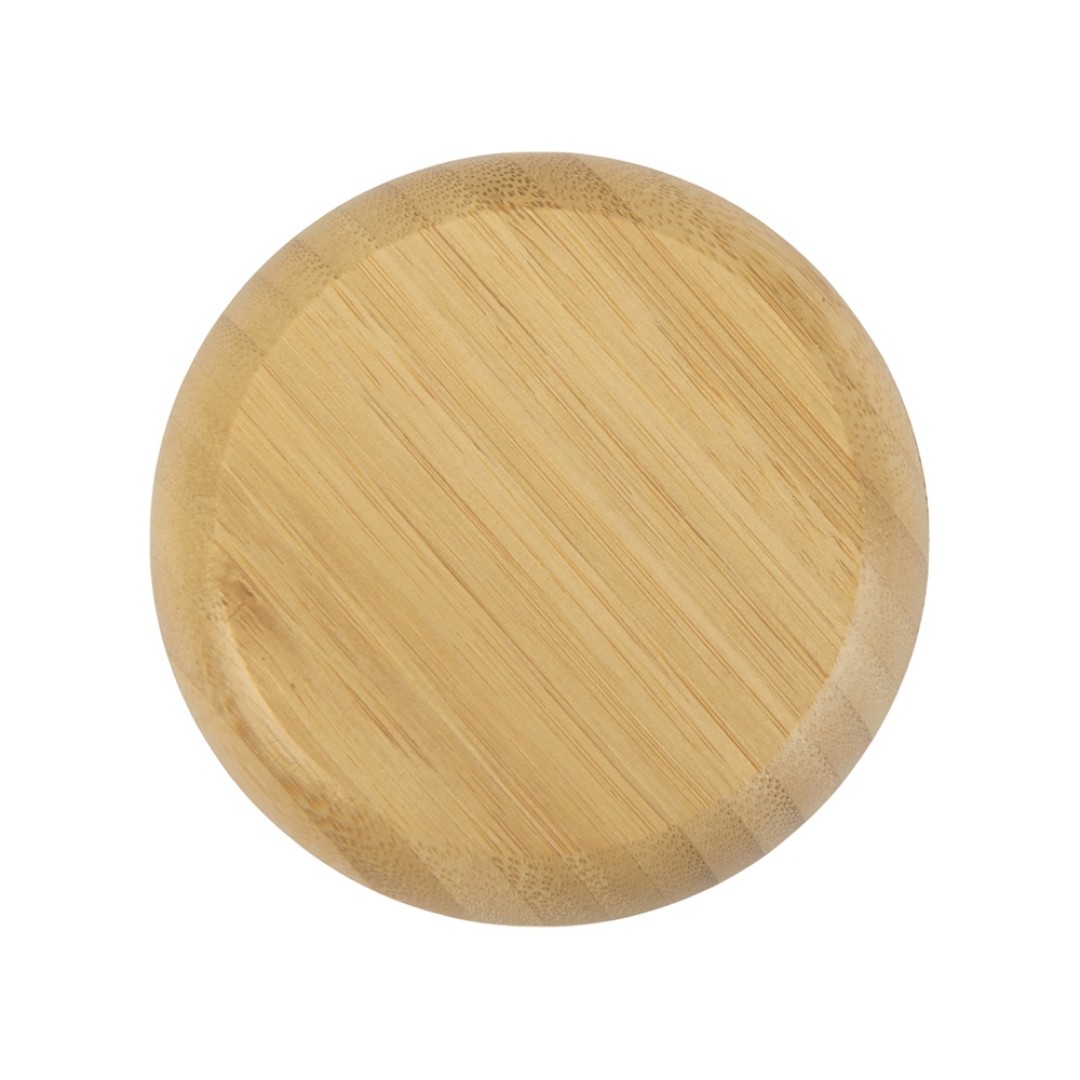 Расческа с зеркалом из бамбука "Daisy", натуральный