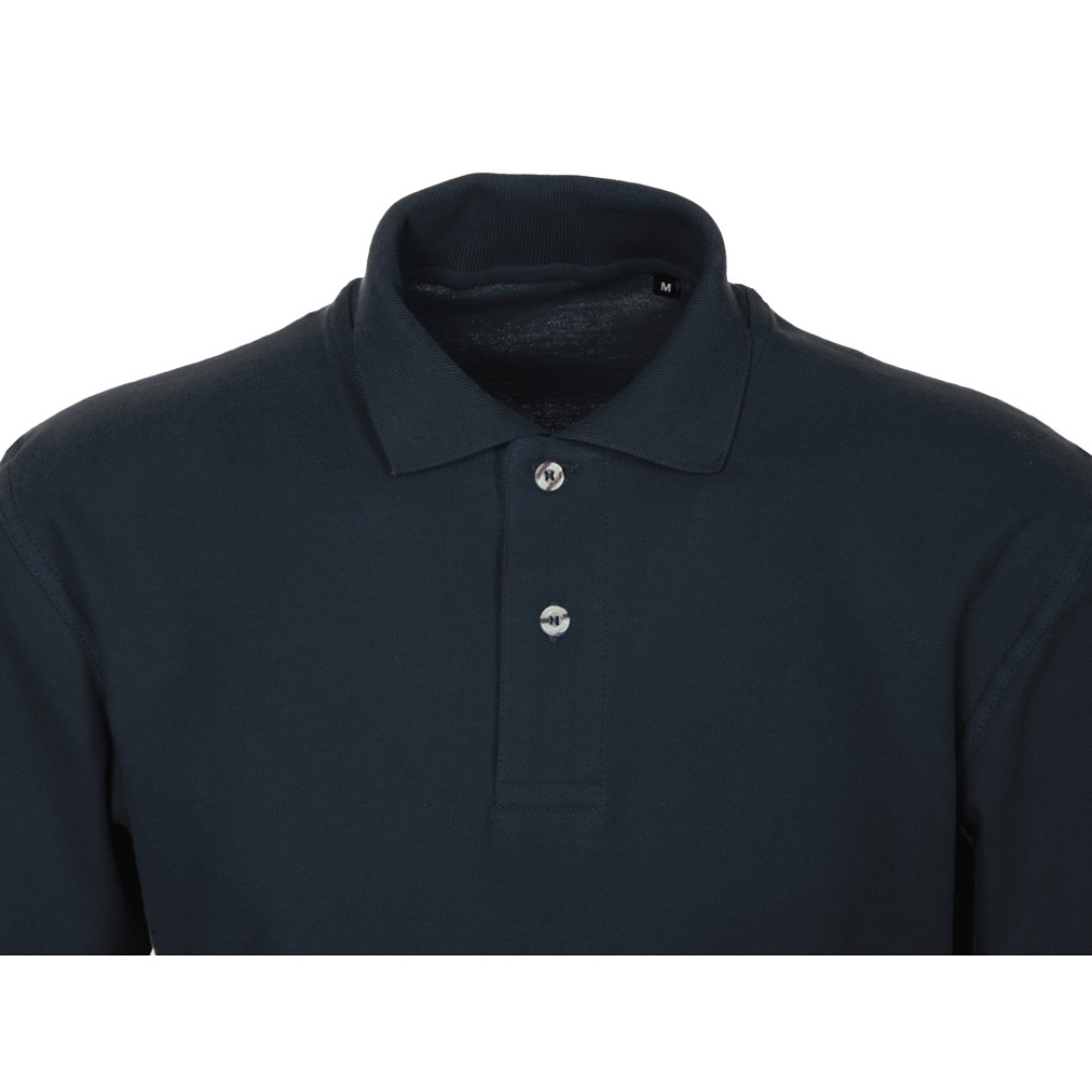 Рубашка поло "Boston 2.0" мужская, темно-синий
