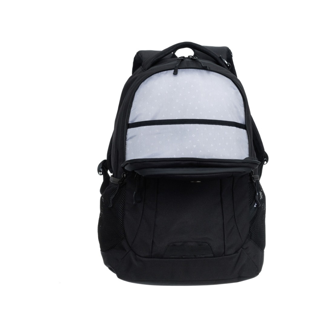 Рюкзак TORBER ROCKIT с отделением для ноутбука 15", чёрный, полиэстер, 34 х 16,5 х 47 см, 24 л