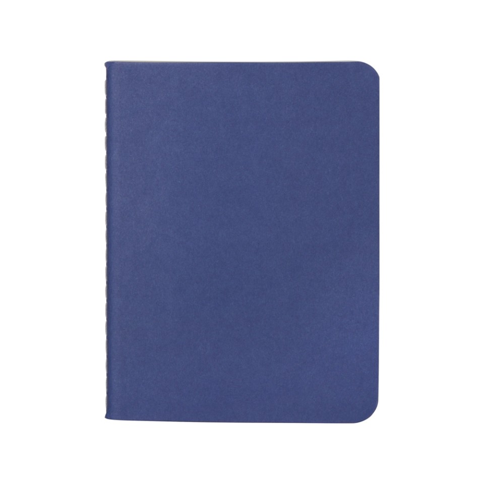 Блокнот A6 Stitch в линейку, синий