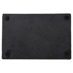 Прямоугольная доска Toscana для закусок, сланцевая 30х20 см