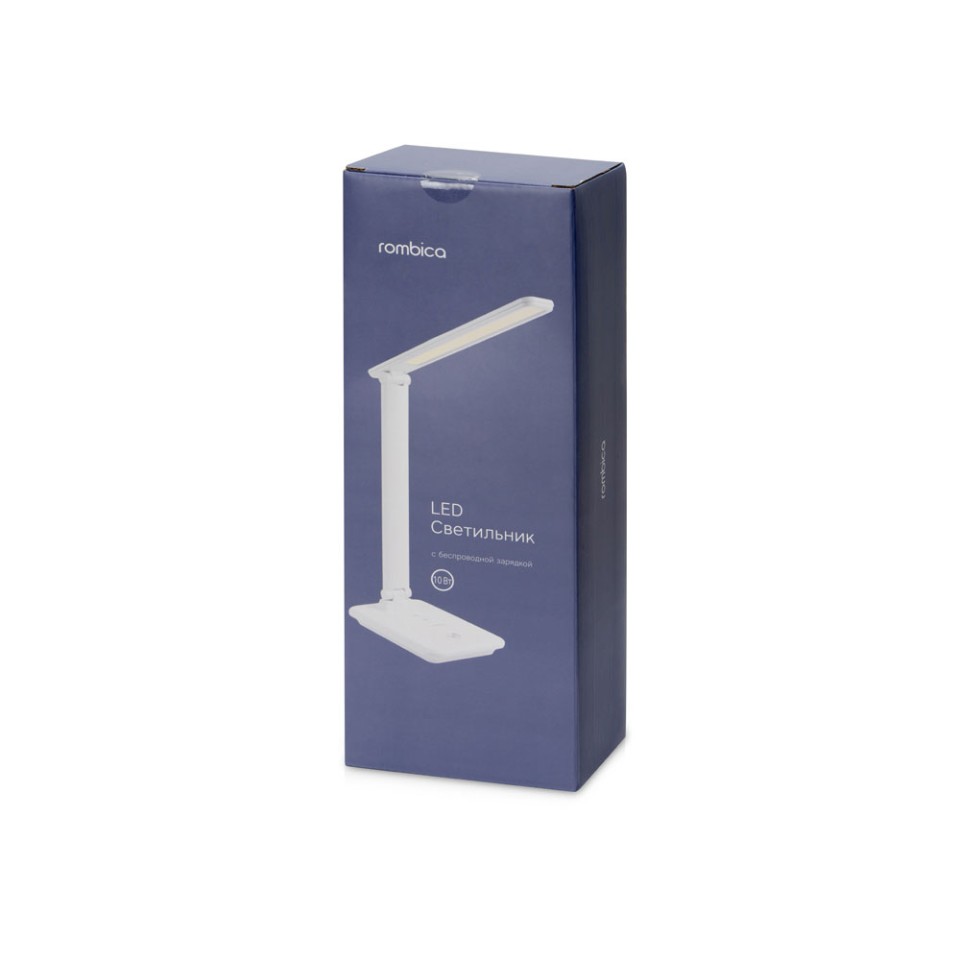 Настольная лампа Rombica LED FAROS, белый (квадратное основание) (Р)