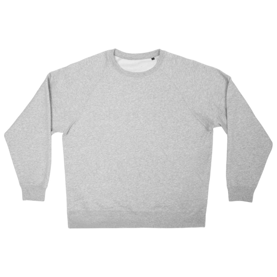 Свитшот оверсайз «Paris», унисекс, серый меланж