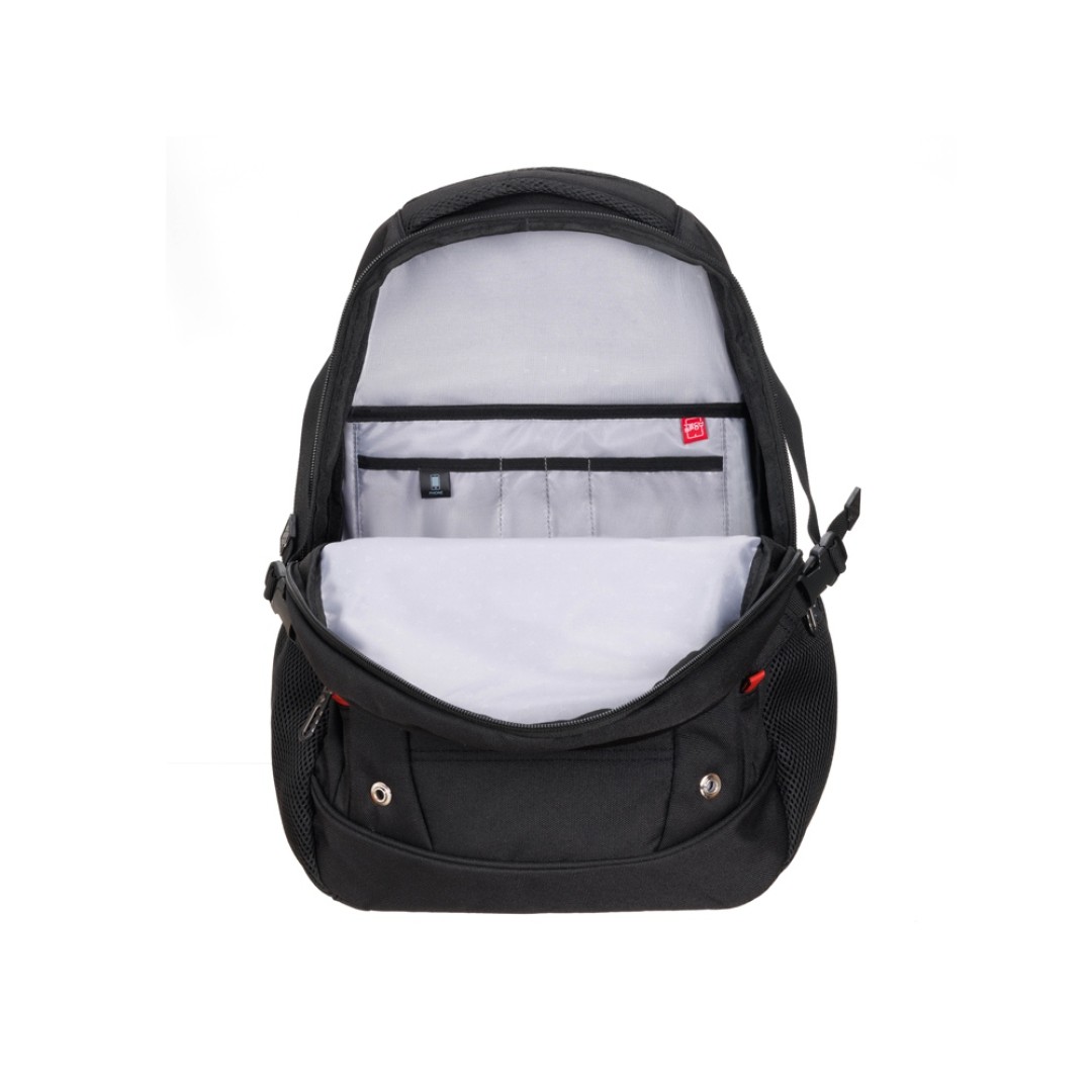 Рюкзак TORBER XPLOR с отделением для ноутбука 15.6", черный, полиэстер, 46.5х32.5х15.5 см, 24 л