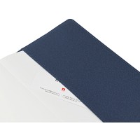 Ежедневник недатированный А5  "La Manche", темно-синий