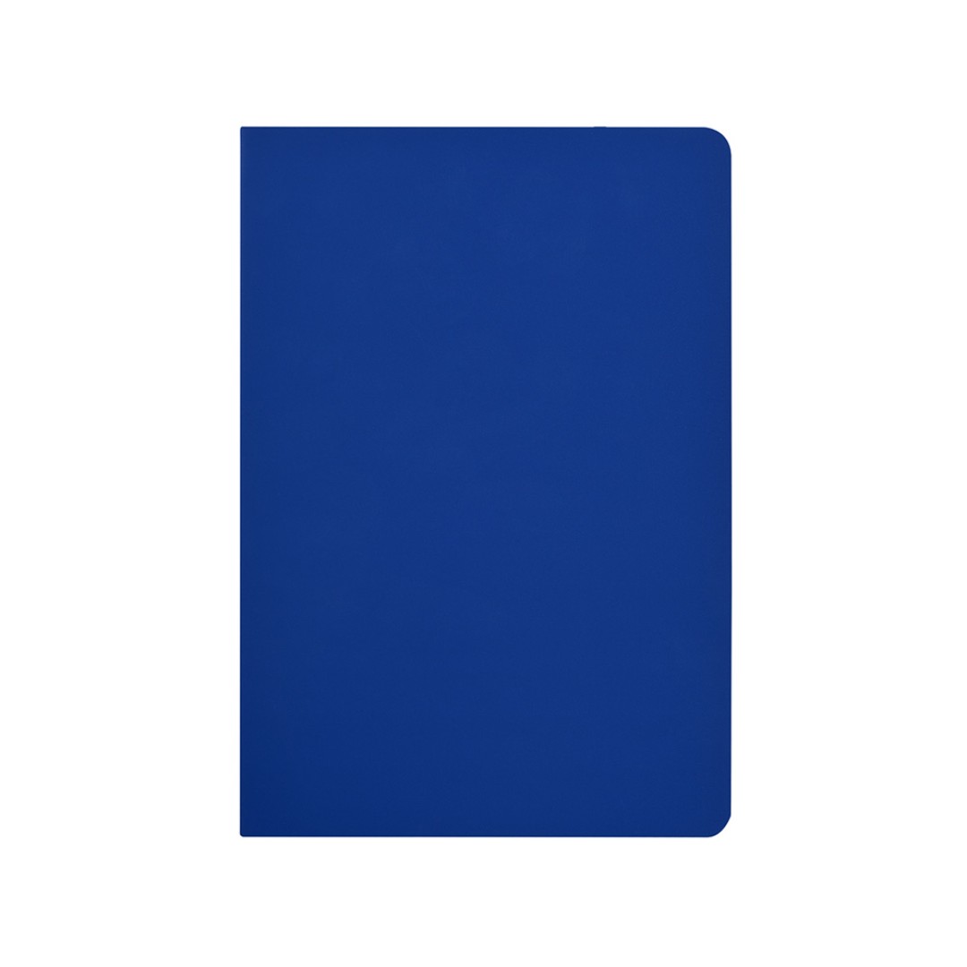 Бизнес-тетрадь А5 "Pragmatic Contrast", 40 листов в клетку, синий с синим срезом