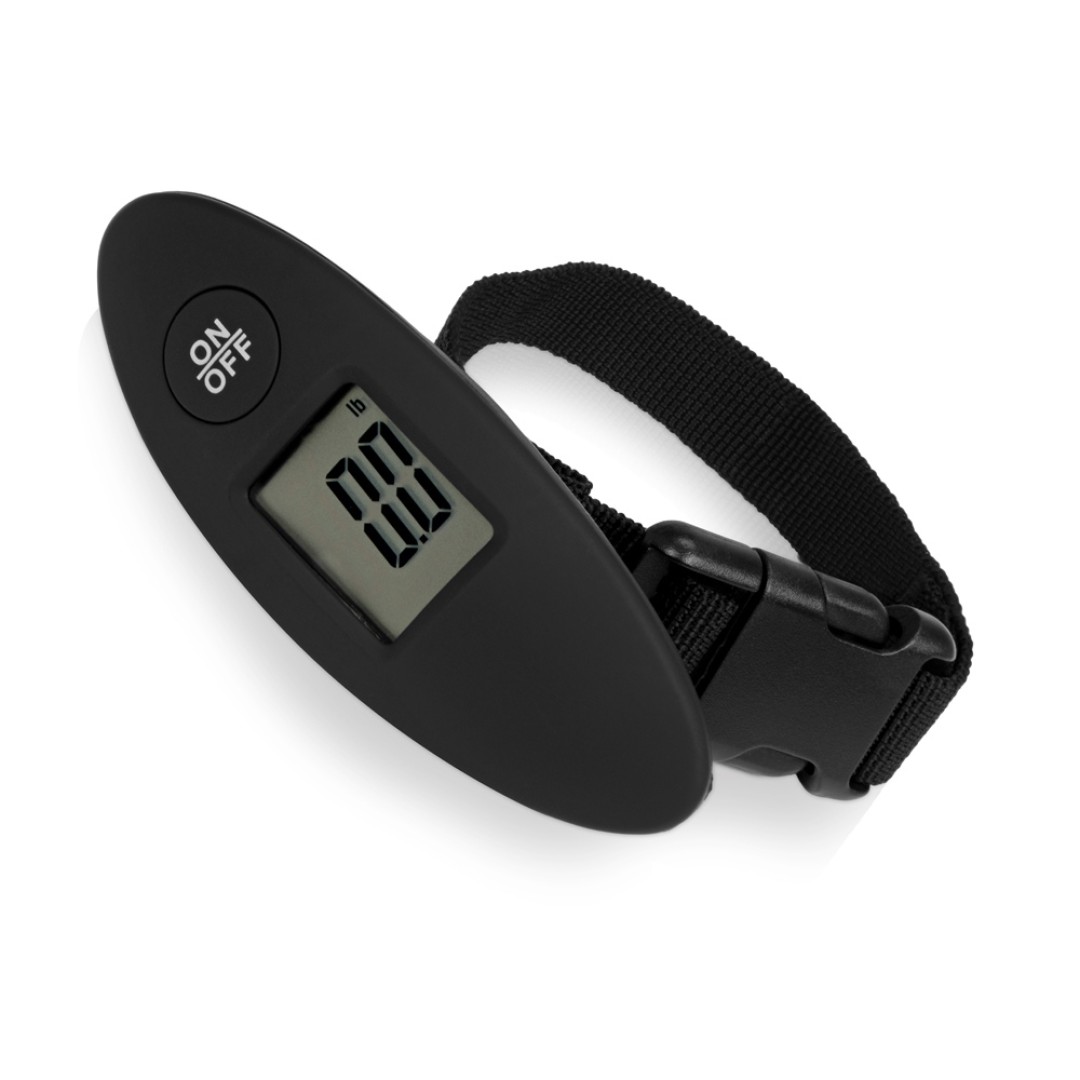 Багажные весы с покрытием soft touch «Gravity», черный