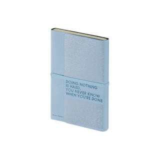 Ежедневник недатированный А5 «Bilbao», зефирный сиреневый