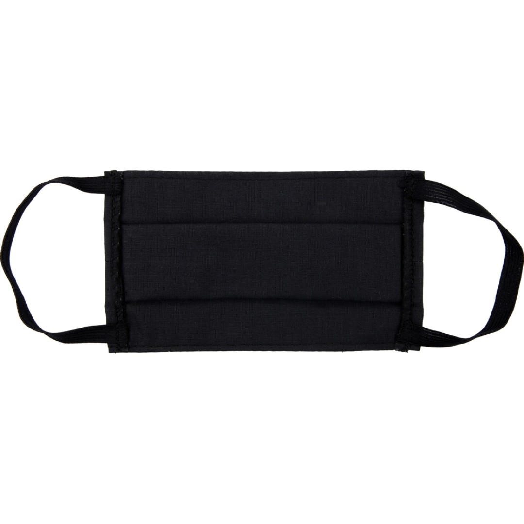 Маска для лица многоразовая из хлопка, черный