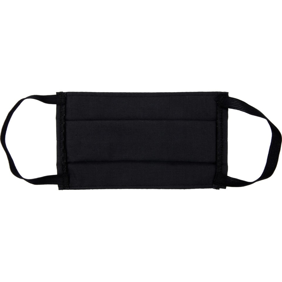 Маска для лица многоразовая из хлопка, черный