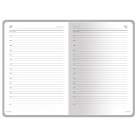 Ежедневник недатированный А5+ "Россия. Флаг"