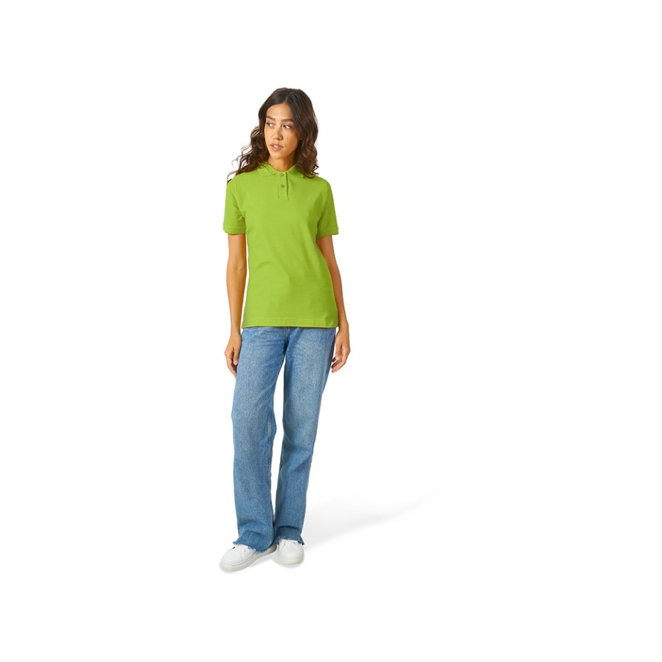 Рубашка поло "Boston 2.0" женская, зеленое яблоко