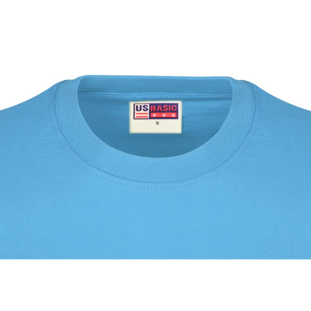 Футболка "Heavy Super Club" с боковыми швами, мужская, голубой