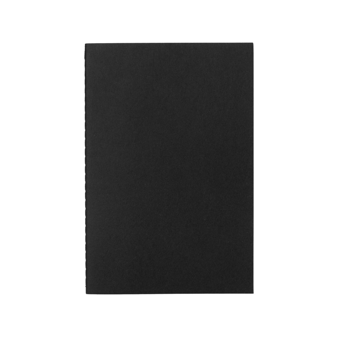 Блокнот "Monet", гибкая обложка A5 из моющегося крафта, 32 листа, черный