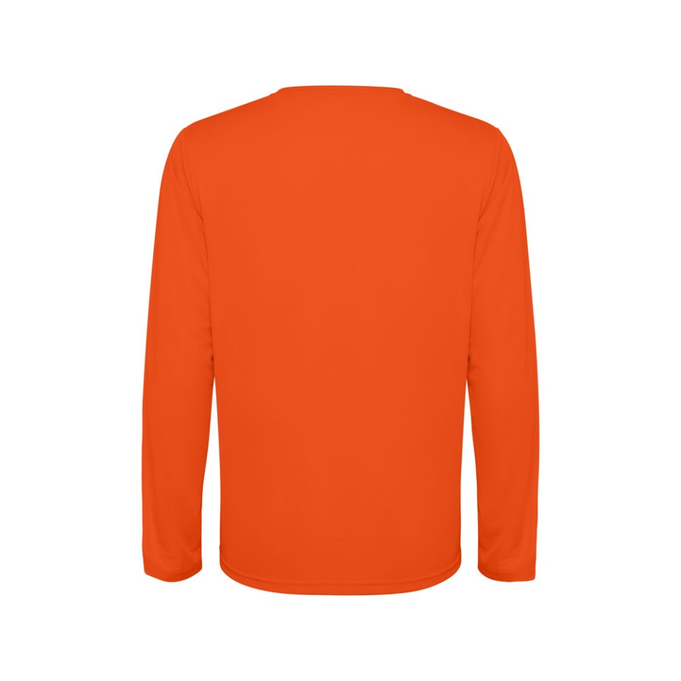 Лонгслив «Estoril» детский, огненно-оранжевый