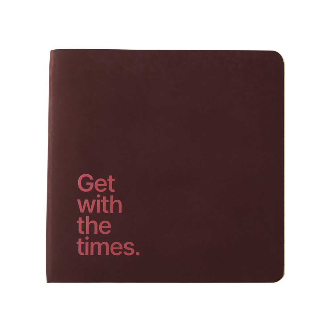 ЕЖЕДНЕВНИК недатированный А5- "MEGAPOLIS FLEX QUATTRO" (БОРДОВЫЙ) с УФ-печатью