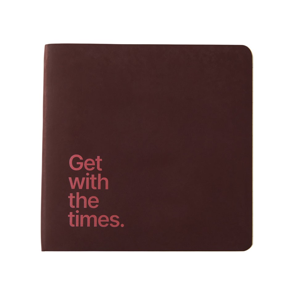 ЕЖЕДНЕВНИК недатированный А5- "MEGAPOLIS FLEX QUATTRO" (БОРДОВЫЙ) с УФ-печатью