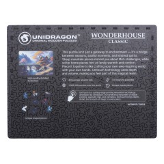 Деревянный пазл "Wonderhouse"