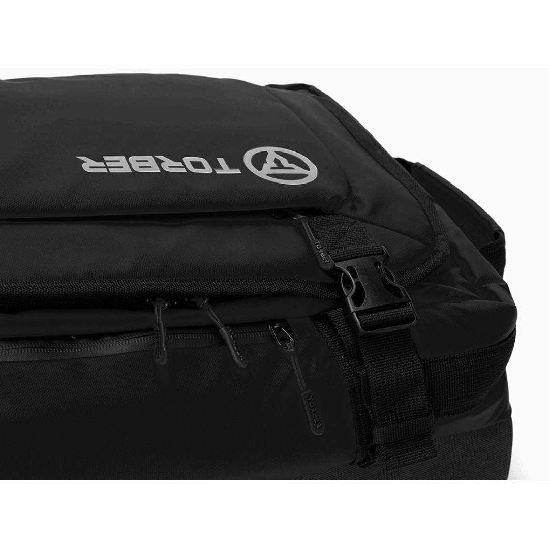 Сумка на колесах TORBER Mobi, черный, полиэстер 900D с PU покрытием, 47 х 34 х 21,5 см, 32 л