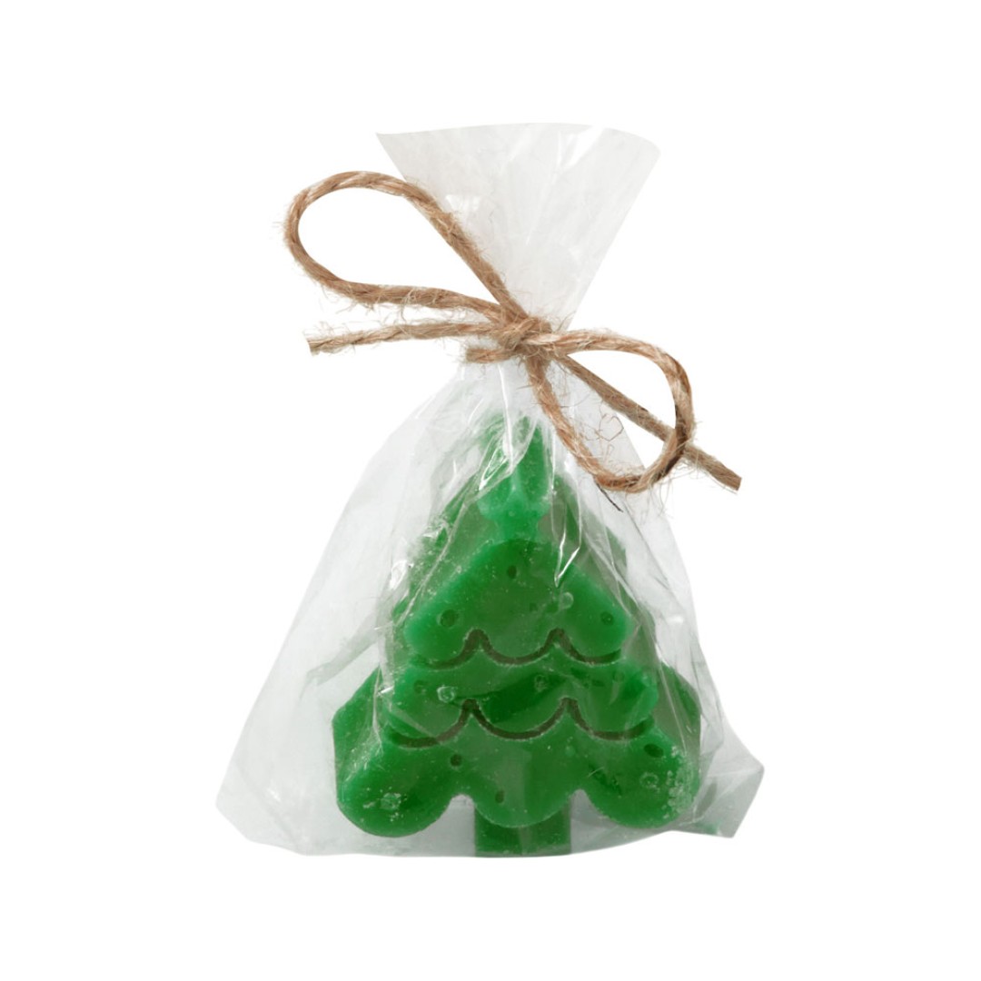 Свеча "Елочка", зеленый