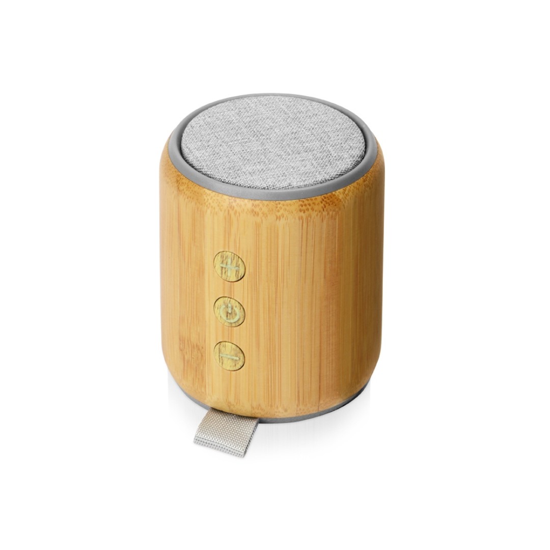 Портативная колонка из бамбука "Bongo", натуральный