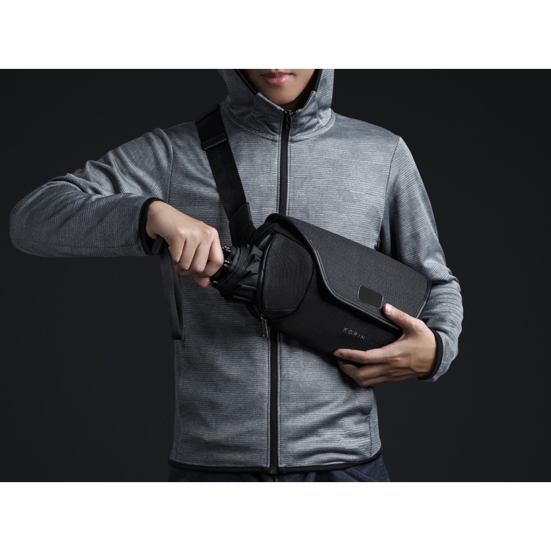 Антикражная сумка на пояс Clickpack, черный