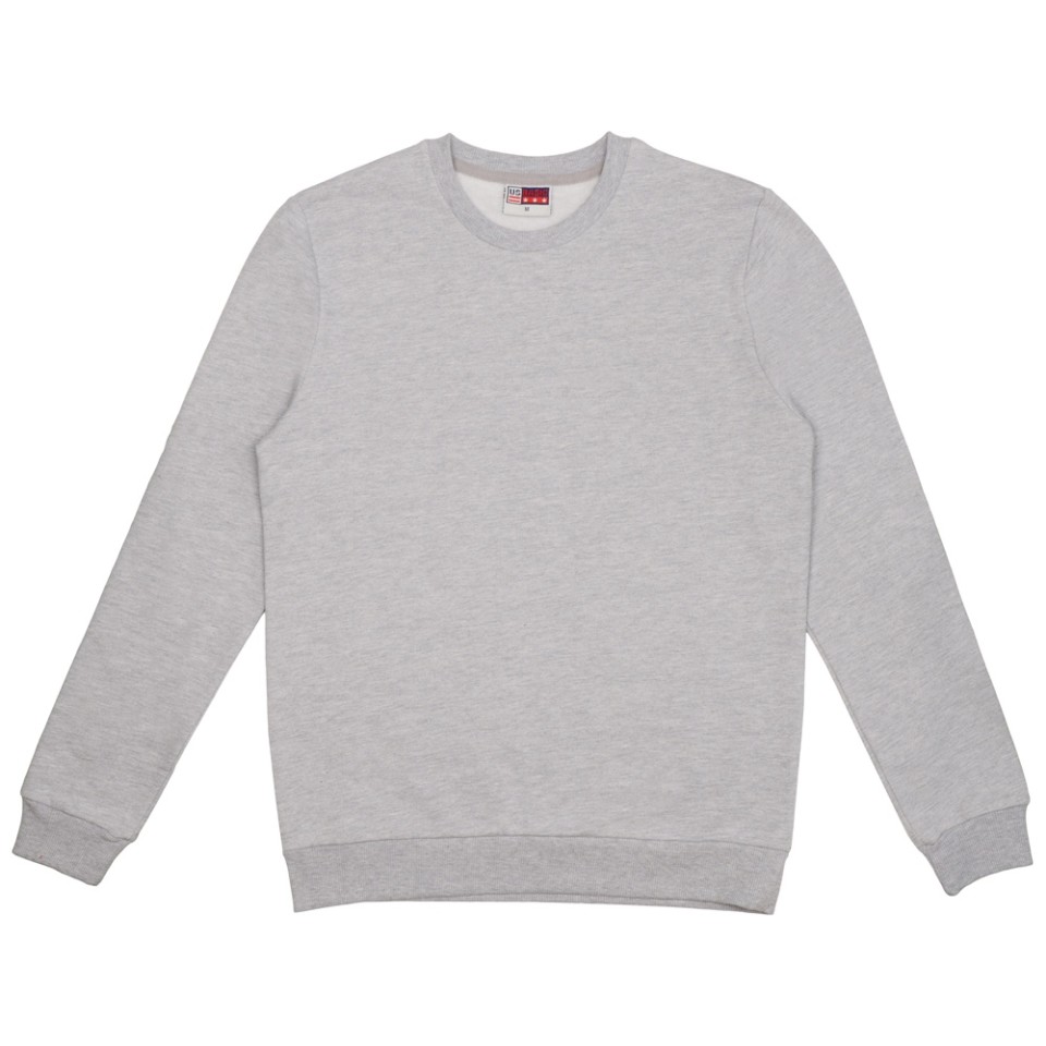 Свитшот "Motion" унисекс с начесом, серый меланж