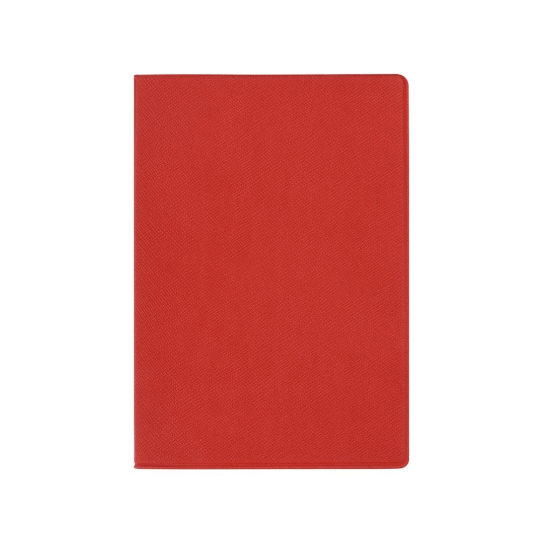 Классическая обложка для паспорта "Favor", красная/серая