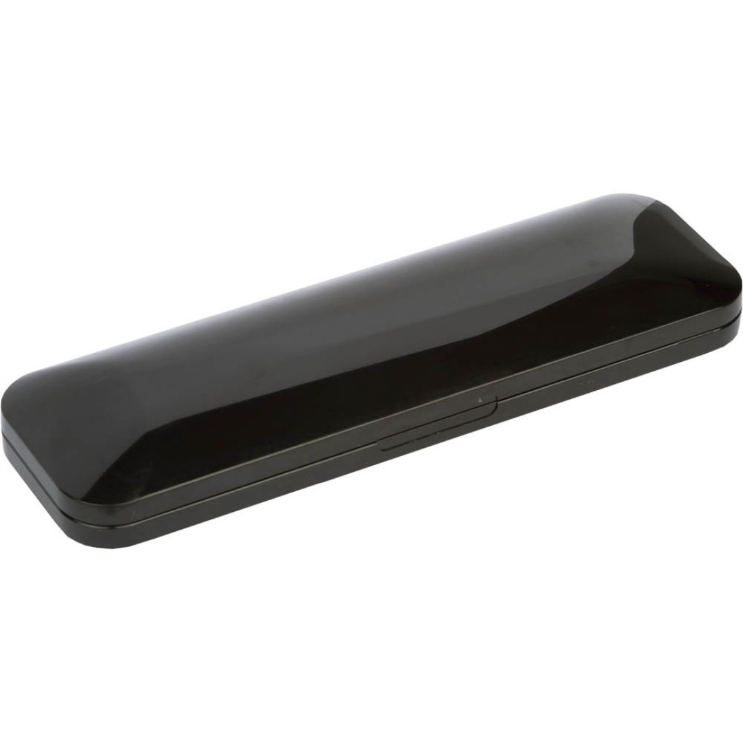 Набор «Онтарио: ручка шариковая, карандаш механический, черный/серебристый